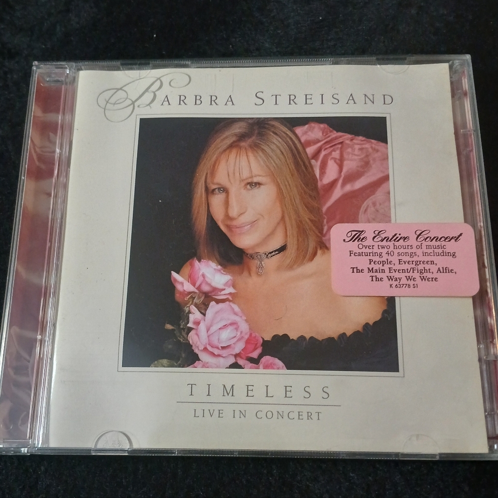 Barbra Streisand Timeless Live in Concert Music CD